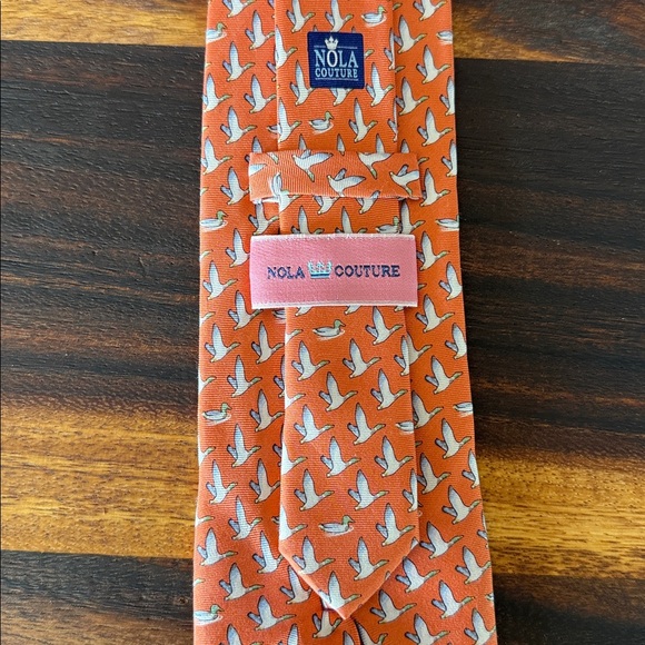 {NOLA Couture} Duck print silk tie - Picture 4 of 6